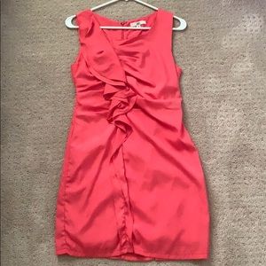 Coral size small dress